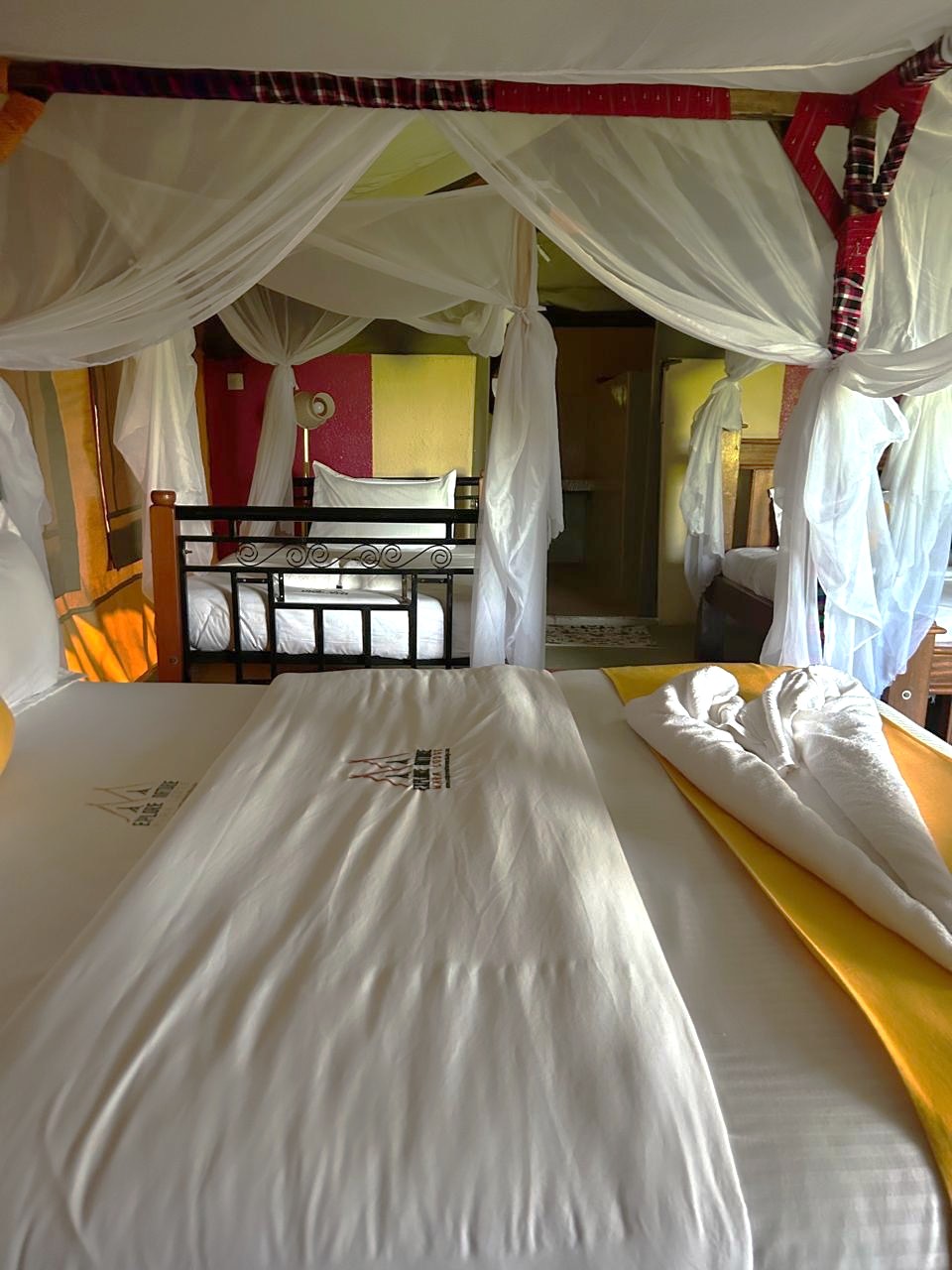 Bed side view